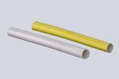 Recubrimiento cableado, fibra de vidrio, silicona y caucho