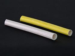 Recubrimiento cableado, fibra de vidrio, silicona y caucho